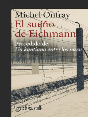 cover image of El sueño de Eichmann